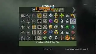 MW3: ALL Hidden Secret Elite Emblems Unlocked + How To Get Them! (Modern Warfare 3 All Emblems)