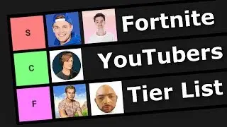 Dutch Fortnite YouTubers - Tier List