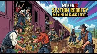 RDR2 Station Robbery: Maximum Gang Loot