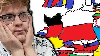Narysowałem mapę Europy z pamięci...