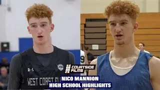 NICO MANNION High School Highlights! Red Mamba Is A Future First Round Draft Pick!