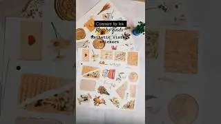 Meesho finds vintage stickers ✨ under Rs.150 #diy #sticker #meesho #unboxing #vintage #journal #cute