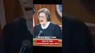 Vintage courtroom judge owns cocky law student #karengetsowned #entitledpeople #courtroomdrama
