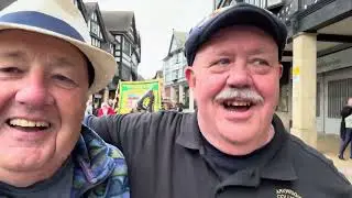 Chesterfield Mayday Rally 2025 #band #unions #politics #march