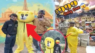 Aaj Ka Maza Hi Alag Hai 😁 | Prank Mask | Ghost Mask | Teddy Bear Mascotas | TR Rahul Vlogs