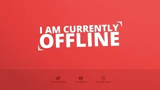 Free Banner Template - 3Dotz Offline Banner Red - PSD - Free Download
