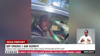 MP Orero&rsquo;s driver fined Ksh 100,000 for flouting traffic rules using the wrong side of the road