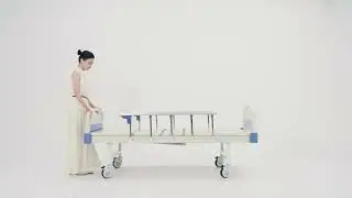 Manual Two Crank Functions Hospital Bed