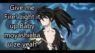 Dororo Opening 1 {Blaze by Kaen} Lyrics