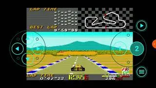 1992 Ayrton Senna's Super GP II Sega Game Gear Title 