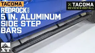 Tacoma RedRock 4x4 5 in. Aluminum Side Step Bars (2005-2020) Review & Install