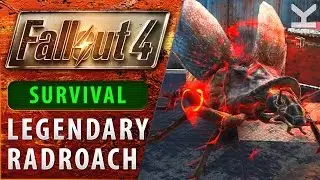Fallout 4 - Legendary Radroach - SURVIVAL - Poseiden Energy Turbine #18-F