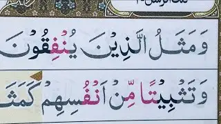SURAH AL-BAQOROH JUZ 3 AYAT 265-272 SING PENTING BAROKAH