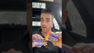 What&rsquo;s the best Snickers flavor? #snickers #chocolate #foodreview #hersheys #eating #mukbang