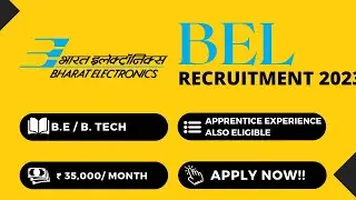 BEL Recruitment 2022 | BEL Vacancy 2022 | BEL Engineer Notification 2022