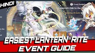 [Hindi] Lantern-Rite Event Complete Guide/Tips in Genshin Impact | Every Events Solved!!