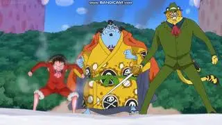 One Piece Episode 848!! Luffy Use Gum Gum Red Hawk To Break Perospero Candy Wall!! And Amaze Pedro!!