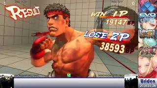2018.01.26【USF4】EVO Japan 2018 STARTING OVER -THE ORIGIN-