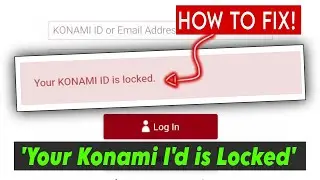 How to fix 'Your Konami I'd is Locked' in eFootball 2025 | How to unlock Konami I'd in eFootball 25
