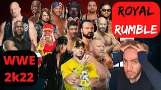 بازی کشتی کج 2022 رویال رامبل / Royal Rumble wwe 2k22 گیم پلی بازی