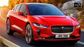 2019 Jaguar I-Pace All-Electric SUV Exterior Design & Driving Footage HD