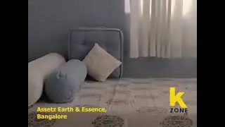 Interiors done at Assetz Earth and Essence, Bangalore.