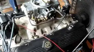 First ignition of Chevy 502 Holden Indonesia