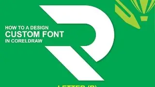 How to a make design custom font in coreldraw