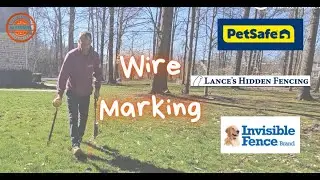 Marking Invisible Dog Fence for Aeration