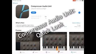 Blue Mango Audio Unit Compressor for iOS