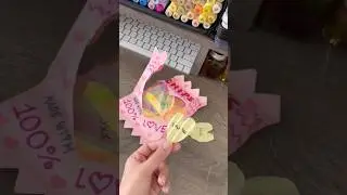 Free DIY Valentine&rsquo;s Day gift idea for your love 😳💐💕 #diy #valentinesday #diygift #giftideas