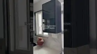 Light grey modular kitchen #kitchen #home #interior #youtubeshorts #modularkitchen #interiordesign