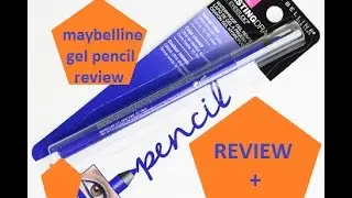 NEW * MAYBELLINE Lasting Drama Gel Liner Pencil REVIEW + DEMO