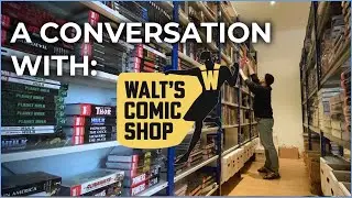 Walt's Comic Shop Interview! Behind the scenes of a EU Graphic Novel Retailer!
