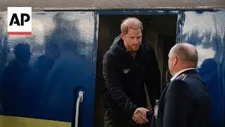 Prince Harry visits Ukraine in support of wounded service members