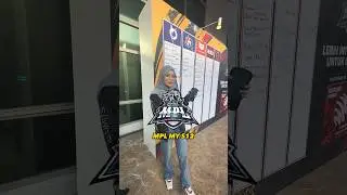 Terjumpa seorang peminat @CG.CikuGais kat MPL MY S12. Tahniah dpt Google Play Gift Card #mplmys12