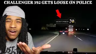 This Was A Perfect Chase/Challenger ScatPack 392 Leaves ASP In the Dust..