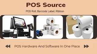 POS rolls, Barcode Labels, Ribbons, A4 Semi Glossy Sticker Paper and A4 Thermal Paper Roll
