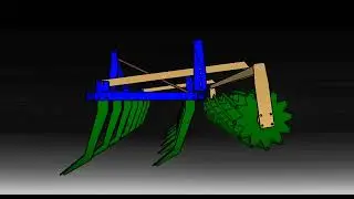 Vaste Tand Cultivator (Motion Study)