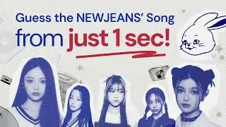 K-Pop Quiz / Game: NEWJEANS 1-Second Song Quiz! 🐰⚡ Can you guess the song just from ONE SEC?