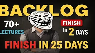 how to clear backlog  | how to cover backlog in neet | how to clear backlog fast