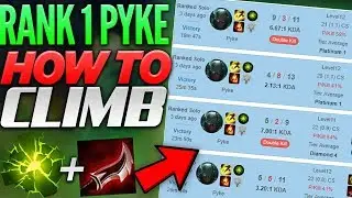HOW TO WIN EVERY GAME WITH PYKE IN SEASON 9! RANK 1 PYKE - League of Legends