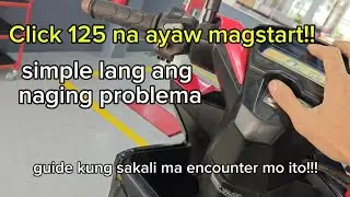 Honda Click 125 v2 ayaw mag start ,hindi nagana ang fuel pump at may DTC 12 problem