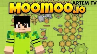 Let's play Moo moo.io #1 Все шапочки