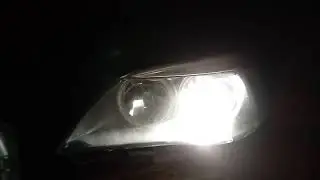 Test garazowy lamp Bi-Xenon vs. Bi-LED