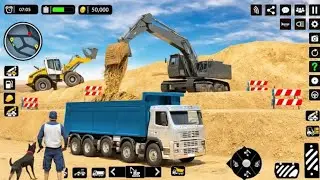 JCB City Road Construction Simulator 3D - City Construction Road Builder Simulator -Android Gameplay