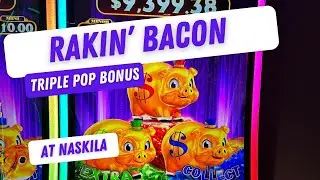 Taking the Win on Rakin' Bacon 🐽🎰🐷