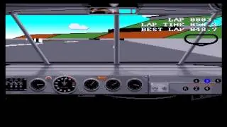 Lukozer Retro Game Review 129 - Days Of Thunder - Commodore Amiga