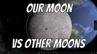 How Is Our Moon Different From Other Moons?