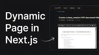 How I Built a Dynamic Gallery Page in Next.js (Logic Explained)
